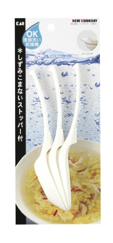 NewCookDay レンゲスプーン (3本入) DG-2052
