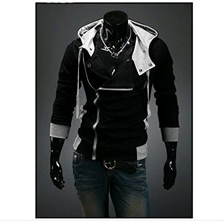 Hoodies Men Brand Designer Mens Sweatshirt (XXXL, Black)