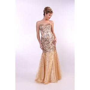 Buy 176 SEQUIN SATIN PAGEANT OCCASION EVENING PROM DRESS by Cinderella