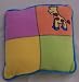 Colourful Patchwork Decorative Nursery Pillow/ Cushion Image