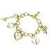 Charm Link Bracelet; 9