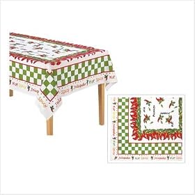 Chili Pepper Tablecloth-50 X 70