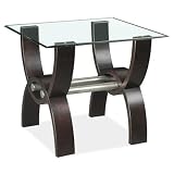 Quantam Cocktail Table Set Dark Merlot