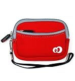 Mini Glove Series Carrying Sleeves for Panasonic Lumix Dmc-zs3 Dmc-zs1 Dmc-ls85 Dmc-lz10 Dmc-fs15 Dmc-fs25 and More. (Red)