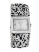 Versales Women's Safety Pin elastic Band Watch