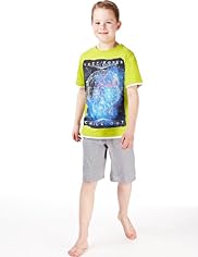 Cotton Rich Skull Short Pyjamas