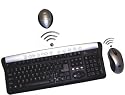 Adesso KB-998PB RF Wireless Multimedia PS-2 Keyboard and Optical Scroll Mouse