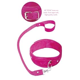 Fetish Fantasy Leash & Collar, Pink