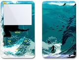 Hit The Waves Design iPod classic 80GB/ 120GB Protector Skin Decal Sticker