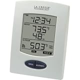 LaCrosse Technology Wireless Weather Station - White, Waterproof Probe, Model# WS-9029U-IT