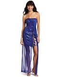Jump Juniors Sheer Sequin Gown