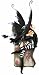 Gothic Black-Winged Tattoo Fairy Wall Hanging Faerie