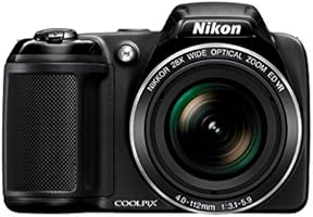 Nikon Coolpix L340 Bridge Camera - Black (20 MP, 28x Optical Zoom) 3-Inch LCD