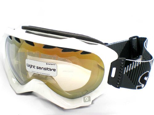 Scott Uni Skibrille Witness, white