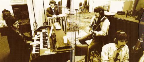 The Beatles in the studio