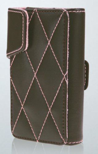 XtremeMac IPT- FC!-70 Verona Flip Case for iPod Touch - Brown/Pink
