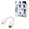 LogiLink Mini DisplayPort Female to DisplayPort Male Converter