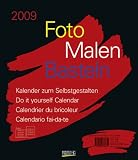 Foto, Malen, Basteln schwarz 2009: Kalender zum Selbstgestalten