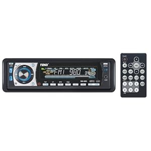 Naxa Fold Down Full Detachable PLL Electronic Tuning Stereo AM/FM Radio MP3/CD Player with Remote Control and Aux-in Jack
