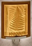 Review The Porcelain Garden  / Ferns Porcelain Garden Lithophane Night Light (NEW)