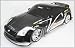 Nikko 1/10 scale 103521BC Nissan 350Z, Street Mayhem Tuner, Black 49 MHz