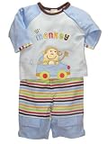 Monkey 2pc Striped Pant Outfit by Baby Essentials