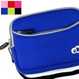 Soft Sleeve Pouch Carrying Case Canon Camera Case for Canon Powershot Digital Camera (See Description for Compatibility)+ Screen Protector Kit + Cloth (Many Color Available).
