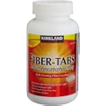 Kirkland Signature Fiber-Tabs Calcium Polycarbophil 625 MG, 360-Caplets, 5.0-Ounces