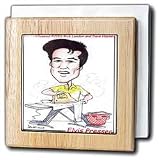 Review 3dRose LLC  / Elvis Presser - 6 Inch Tile Napkin Holder