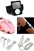 PCMICROSTORE Brand 3rd Generation New Apple iPod Nano 4gb 8gb Video Sports Adjustable Memory Foam Armband - Bundled with 12v Rapid Premium Car Charger and Home Travel Wall AC Adapter Charger - 2 Color Choices (MP3 Player NOT Included)