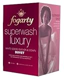 FOGARTY SUPERWASH WHITE GOOSE FEATHER & DOWN 13.5 TOG KING SIZE