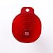 WOOTOP-Red Silicone Foldable Funnel 100% Food Grade Silicone F/Funnel-R