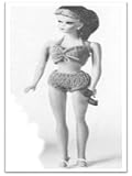 #1720 BARBIE BIKINI BATHING SUIT VINTAGE KNITTING PATTERN