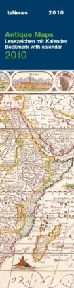 2010 Antique Maps Bookmark Calendar
