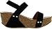 Coshare Women's Fashion Freya-34 Nub PU Stud Embellished Low Top Wedge Sandals