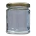 Jam Making and Preserving - 199ml Round Glass Food Jar With Twist Off Lid - Pack Of 6
