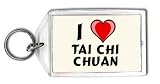 I Love Tai chi chuan Keychain