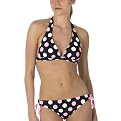 Xhilaration® Dot Party Swimwear Black/Pink