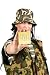 Wallmonkeys Peel and Stick Wall Decals - Fisherman Woman with Post-it - Removable Graphic
