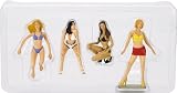 Motorhead Miniatures 18th Scale Belle and Friends 1 set of 4 956