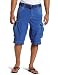 Jet Lag Men's Poplin Short, Blue, 36