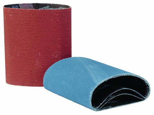 Walter 07F368 Linear Finishing Cloth Drum Abrasive Belt - (Pack of 5) 80 Grit Sanding Belt with Taped Butt Joints. Abrasive Accessories
