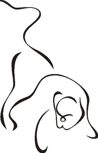 Imagen 2 de Etiqueta de la pared d292 wilde Tiger 40x25 cm