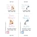 Baby Shower Raffle Tickets (Teddy Bear/Diaper Pin-Set of 24)