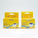 4 Pack Compatible Epson T040120 T041020 Ink Cartridges (3BK, 1CLR) T040 T041