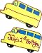 Beautiful Cookies Organic Party Favors-School Bus Organic Cookies Cookies, 10 Cookies Image