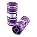 2 Pcs Aluminum Antislip Bicycle Bike Axle Foot Pegs Purple