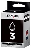 Lexmark No. 3 Ink Cartridge - Black