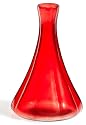 Pomeroy Trumpeta Small Vase, Red
