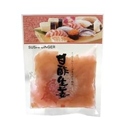 Endo Ingwer, eingelegt, pink (Gari Shoga), 5er Pack (5 x 110 g Packung)